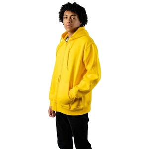 Sweats à capuche personnalisés pour hommes de haute qualité avec fermeture éclair, 100% coton, polaire surdimensionné pour l'hiver, poids lourd, couleurs et logo personnalisables - Product Image 4