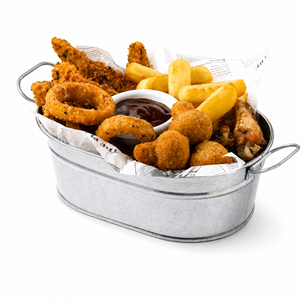 Exclusivo Cubo Ovalado Grande de Acero Galvanizado de Alta Calidad para Bebidas y Servicio de Catering con Asas - Product Image 6