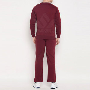 Ensemble de survêtement pour homme Signature, tissu doux, ensemble assorti, haut et bas à manches longues, pour le fitness et le confort quotidien - Product Image 3