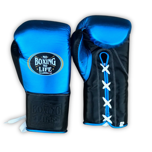 Gants de boxe personnalisés No Boxing No Life en cuir véritable de qualité supérieure, avec poignées extensibles, respirants, légers, pour l'entraînement et la compétition - Product Image 1
