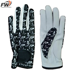 Guantes de Golf con Logotipo Personalizado, Empaque, Palma de Cuero Cabretta, Suaves, para Hombre, Blancos, Color OEM, Material, Origen, Talla - Product Image 5