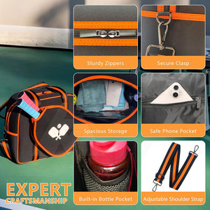 Sacs de pickleball légers les plus vendus, sacs de pickleball de couleur unie, sacs de pickleball de haute qualité - Product Image 4