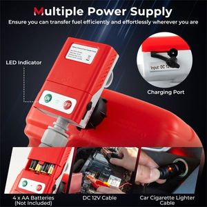 Pompe de transfert de carburant avec buse incluse, pompe à carburant et pièces détachées - Product Image 4