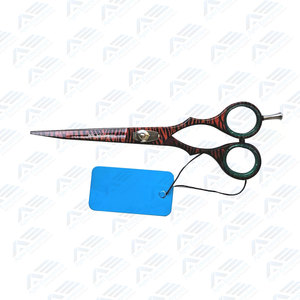 Ensemble de 2 outils de coupe de précision marron et noir pour stylistes, instruments de beauté, ciseaux professionnels pour la coupe de cheveux - Product Image 4