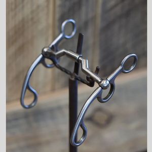 Stainless Steel Horse Bit Western Riding Equestrian Bridle Bit Silver Color <b>Roller</b> <b>Joint</b> Design 100% Best quality horse tack - Product Image 2