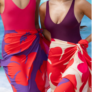 Paréos de plage pour hommes et femmes 100% Rayonne 70"x43" – Sarongs et paréos personnalisés imprimés en couleur - Product Image 4