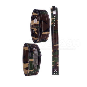 Ceinture de musculation en cuir pour haltérophilie et entraînement de la taille - Product Image 6