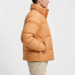 Manteau d'hiver matelassé en polyester noir, léger et chaud, réversible, coupe-vent, écologique, grande taille, personnalisé, vente en gros - Product Image 2