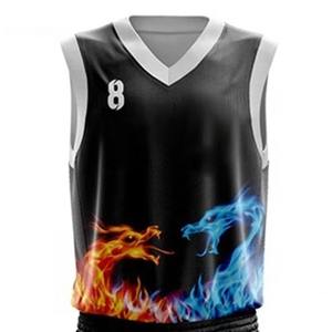 Uniformes de Baloncesto Sublimados, Transpirables, de Secado Rápido, Tallas Grandes, Sin Mangas, Unisex, 360g, Color Personalizado, Impresión de Logotipo Personalizado - Product Image 4