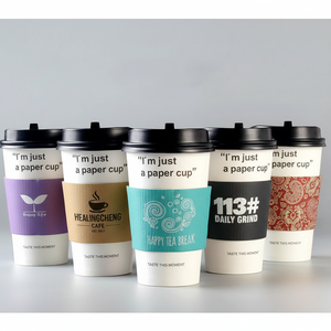 Fundas de Papel Kraft para Vasos al por Mayor de Vietnam, Impresión Personalizada, Biodegradables y Ecológicas para Cafeterías, Restaurantes y Bebidas - Product Image 1