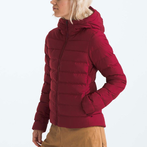 <b>Womens</b> Reversible Puffer Jacket Double Side <b>Winter</b> Coat Quilted Warm Bubble Outerwear Zip Front Casual Fashion Wholesale - Product Image 3