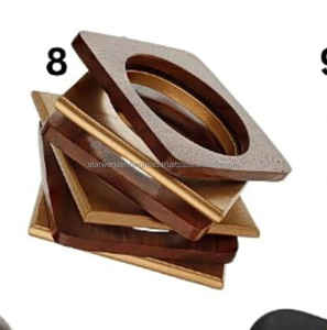 Handcrafted Unique Design Resin Bangle <b>Bracelet</b> Eco-Friendly Custom Resin Jewelry Artisan-Made Statement Piece - Product Image 5