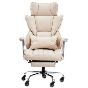 Sedia da Ufficio Ergonomica Robusta con Braccioli Rimovibili, Cuscino Lombare, Capacità 400 lb, Poggiapiedi per Dirigenti - Product Image 1