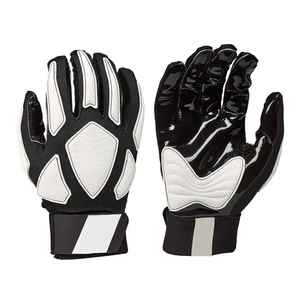 Performance Wholesale American Football Gloves <b>Sticky</b> Grip Breathable Wrist Support Youth Competition American Football Gloves - Product Image 3