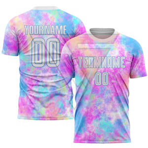 Conjunto de Uniforme de Fútbol Personalizado, Camiseta y Pantalones Cortos, Poliéster que Absorbe la Humedad, Kit de Fútbol para Equipos y Clubes, Suministro de Fábrica OEM - Product Image 1