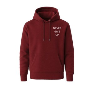 Sweat à capuche surdimensionné en coton brodé 3D personnalisable pour homme, respirant, décontracté, vêtement d'extérieur d'hiver de haute qualité - Product Image 3