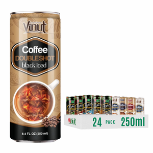 Café Instantáneo VINUT en Lata de Aluminio de 250 ml (Paquete de 24 Latas) para Venta al por Mayor/Distribuidores/Importadores - Product Image 1