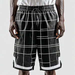 Pantalones Cortos Deportivos de Malla Personalizados para Hombre, Ideales para Correr, Baloncesto y Uso Casual - Product Image 2