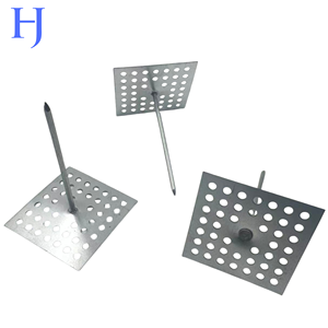 Goupilles d'isolation, ancrage d'isolation (suspension), broche, base perforée, fixent le coton d'isolation à la structure métallique, goupilles CVC - Product Image 1