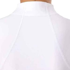 Camiseta de equitación para mujer de primera calidad con cierre de cremallera, suave, ligera y transpirable, capa base para montar a caballo - Product Image 6