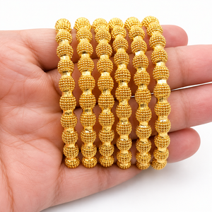 Gold Plated Open Bangle <b>Bracelet</b> <b>Crystal</b> Rhinestone Copper Jewelry for Women Party Wear - Product Image 4
