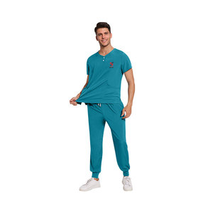 Tenue médicale professionnelle au design sophistiqué pour médecins et experts seniors, uniforme d'hôpital Smart Fit. - Product Image 4