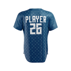 Camisetas de Béisbol Personalizadas al por Mayor para Mujer, 100% Poliéster, Malla Transpirable, Antibacterianas, con Logotipo Personalizado - Product Image 6