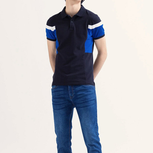 ผู้ผลิตเสื้อโปโลปักโลโก้ขายส่ง เสื้อโปโลชาย ผ้าฝ้าย 100% ปิเก้ แขนสั้น ทรงเข้ารูป สวมใส่สบาย รับสั่งทำ - Product Image 2