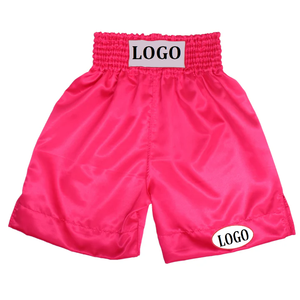 Shorts de boxe unisexes pour adultes de haute qualité - 100% polyester, légers, extensibles, respirants, séchage rapide pour le kick boxing et le Muay Thai - Product Image 2