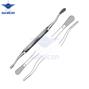 Miller-Colburn Bone File Length 18 cm / 7 Inch Width 5 mm and 7 mm Double-Ended Surgical Bone <b>Filing</b> Instrument - Product Image 6
