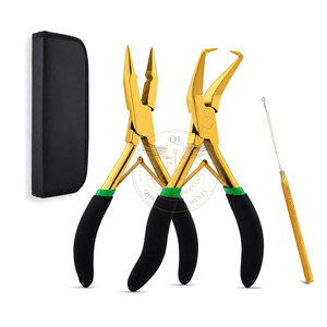 Kit de Extensiones de Cabello con Microperlas de 5 Piezas, Herramientas Profesionales de Acero Inoxidable para Extensiones de Cabello - Product Image 3