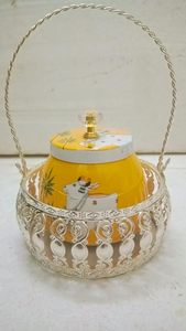 Plateau Pichwai en métal du Rajasthan, pot en acier, Diya en laiton Lotus, Décoration de Diwali, Cadeau pour la maison, Cadeau de mariage Navratri, Art déco Ramadan - Product Image 4