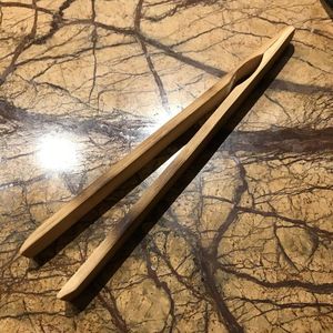 Mordent Look Best Selling Wooden <b>Tong</b> Mordent Look Salad <b>Serving</b> Wood Accessories Top Quality Natural Craft - Product Image 6