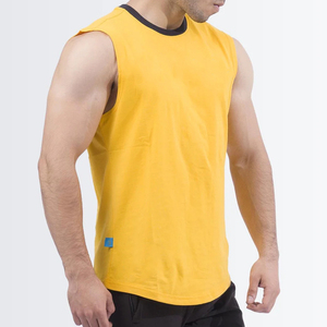 Débardeur Homme de Qualité Supérieure, Personnalisé, Respirant, Côtelé, Grande Taille, Épaules Tombantes, Épais, pour la Gym - Product Image 2