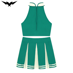 Uniforme de cheerleading pour adultes Bigetron Sports, tissu en spandex/polyester, style chemises, poids du tissu 380g, imprimé par transfert thermique - Product Image 2