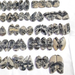 Cabochons de haute qualité 20 mm de formes variées, Hornblende naturel, Améthyste, Pierres de jade, Cristal de la meilleure qualité, Moissanite, Opale de verre - Product Image 2