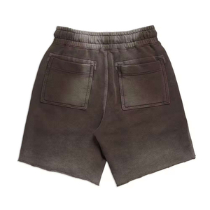 Pantalones Cortos Cómodos para Hombre, Estilo Retro, Lavado Ácido, Tela de Algodón Suave, Ajuste Casual, Atuendo de Verano, Transpirables, Estilo Urbano - Product Image 2