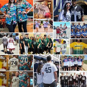 Maillot de baseball personnalisé – Nom d'équipe, numéro, logo personnalisés, maillot à boutons, uniforme d'équipe pour hommes, femmes, jeunes, tout-petits - Product Image 4