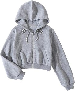 Manufacturer Custom Cropped Zip Hoodie Men's Casual Hooded <b>Sweatshirt</b> Soft Cotton <b>Fleece</b> Cartoon Print <b>Lined</b> Eco-Friendly - Product Image 1