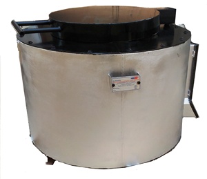 Alta recuperación Indotherm ISO9001 Certificado Crisol de carburo de silicio Resistencia eléctrica Horno de fusión de aluminio 200kg Lote - Product Image 2