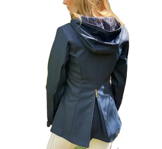 卸売乗馬ジャケット雨保護服乗馬長袖女性防水コート冬女性用