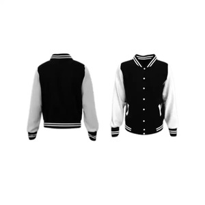 Blousons Bomber en Satin Personnalisables avec Logo pour Hommes et Femmes, Tailles Fortes, Blousons Universitaires d'Hiver, Blousons Letterman, en Laine Teinte Fine 280 g/m² - Product Image 2