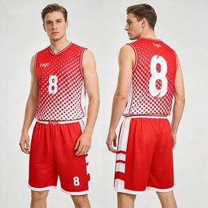 Uniformes de basket-ball réversibles, maillots d'équipe personnalisés, shorts, vêtements de sport de basket-ball double face - Product Image 1