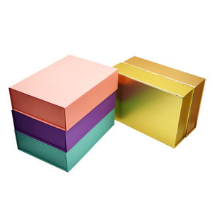 Custom Logo Luxury <b>Large</b> Magnetic Cosmetic <b>Gift</b> <b>Box</b> Rigid Cardboard Paper Packaging <b>Box</b> - Product Image 4