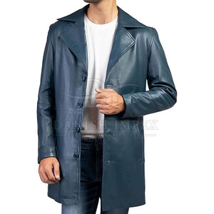 Latest Design Wholesale Cheap Price Men Leather Coat Comfortable Breathable Leather Coat Made In Pakistan - Product Image 4