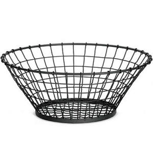 New Arrival Azora Industries White Wire Iron Eco-Friendly Multifunction Modern Food <b>Storage</b> Basket with Handle - Product Image 3