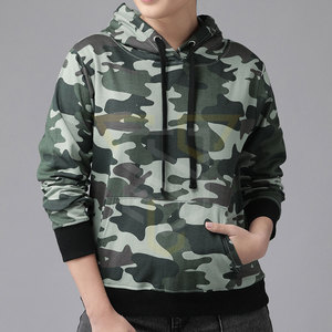 Sudaderas con Capucha de Manga Larga para Mujer, Estampado de Camuflaje, Nueva Llegada, Alta Calidad - Product Image 1