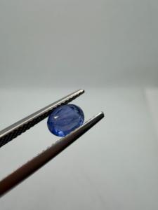 Zafiro Azul Real Natural, Corte Ovalado, 1.45 Quilates, Piedra Preciosa de Ceilán, Sri Lanka, Efecto BLUE FIRE, para Joyería, Zehra Gems - Product Image 2