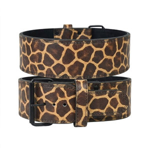 Productos en Oferta: Cinturón de Powerlifting con Diseño Sublimado, Cuero de Gamuza, Hebilla de Una Sola Punta para Levantamiento de Pesas y Fisicoculturismo - Product Image 1