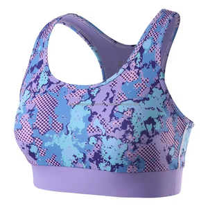 Impact Nylon Cross Sports Yoga Bra para mujer Push up Stretch Gym Fitness Top Women Outfit Active Running Ejercicio Bra - Product Image 2